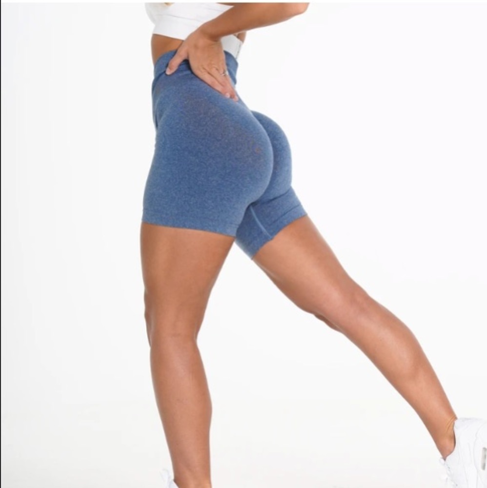 NVGTN Slate Blue Pro Shorts